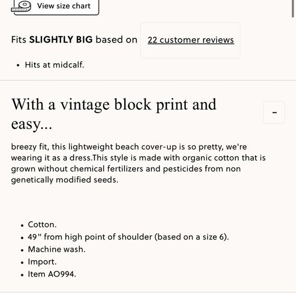 J.Crew V-neck cover-up dress in classic block print - Picture 4 of 8